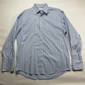 Charles Tyrwhitt Men's Non Iron Classic Fit Button Up Dress Shirt -17/35in (XL)*